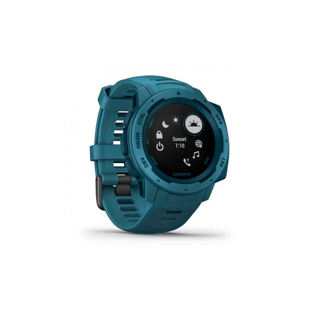 Смарт-годинник Garmin Instinct Lakeside Blue (010-02064-04) - зображення 4