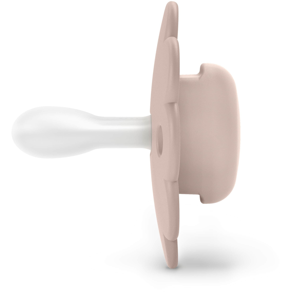 Пустушка Suavinex Wonder фізіологічна 2 шт, 0-6 місяців, світло-рожева та нюдова (308400) - изображение 3