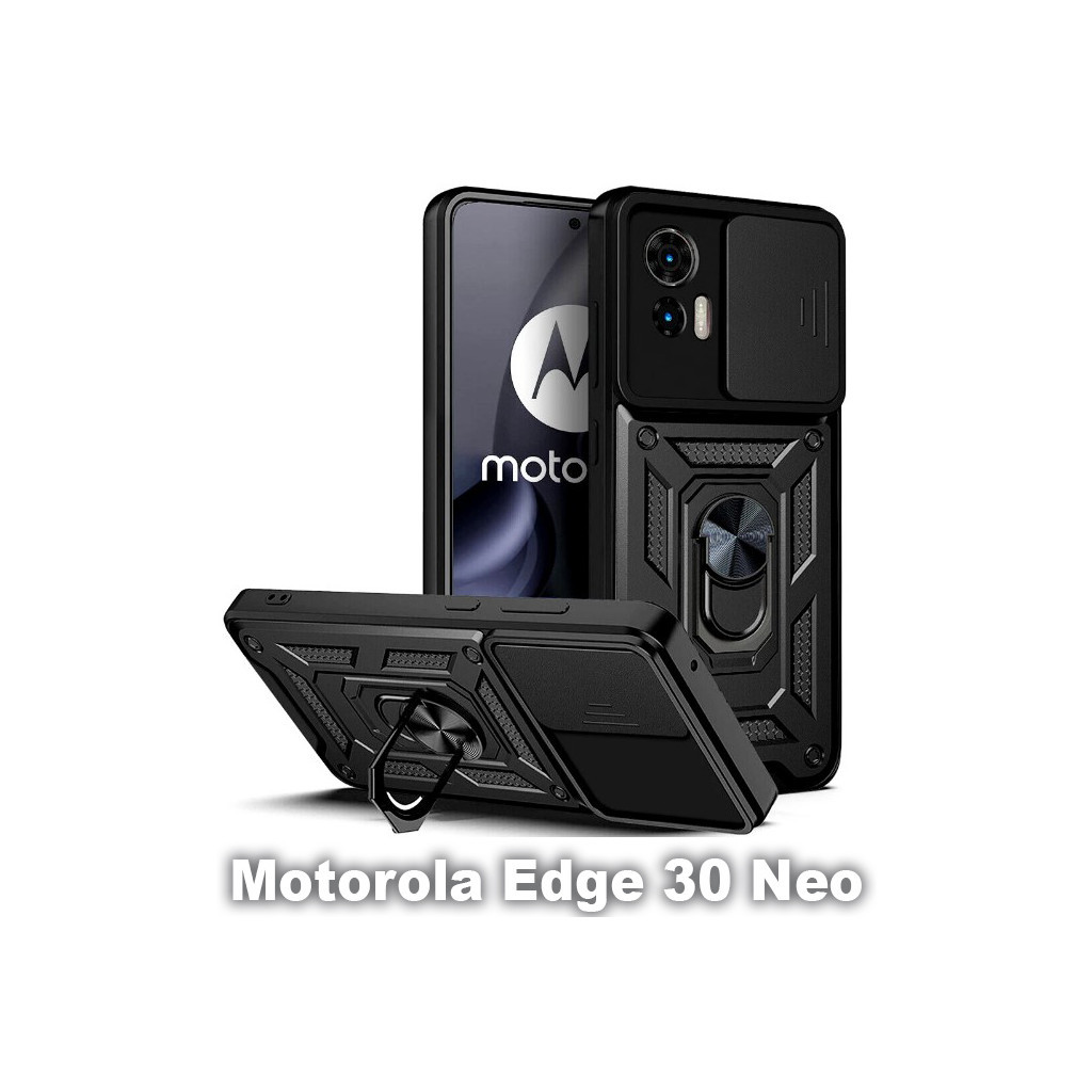 Чохол до мобільного телефона BeCover Military Motorola Edge 30 Neo Black (709966) - зображення 1