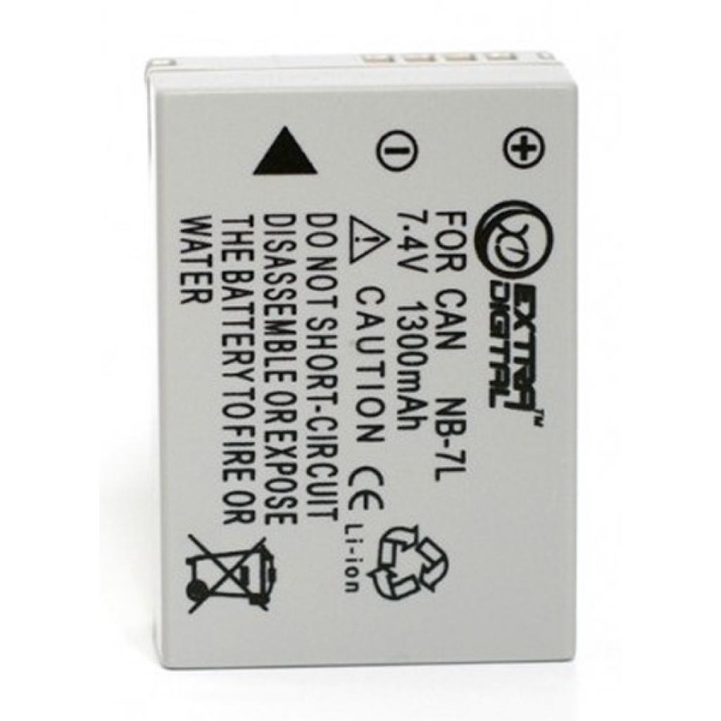 Акумулятор до фото/відео Extradigital Canon NB-7L (BDC2446) - зображення 1