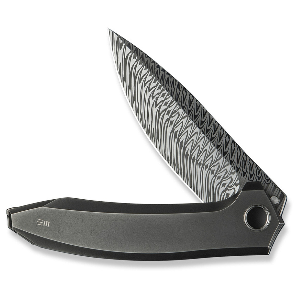 Ніж Weknife Acuminal, Titanium, Damascus (WE23070-DS1) - зображення 5