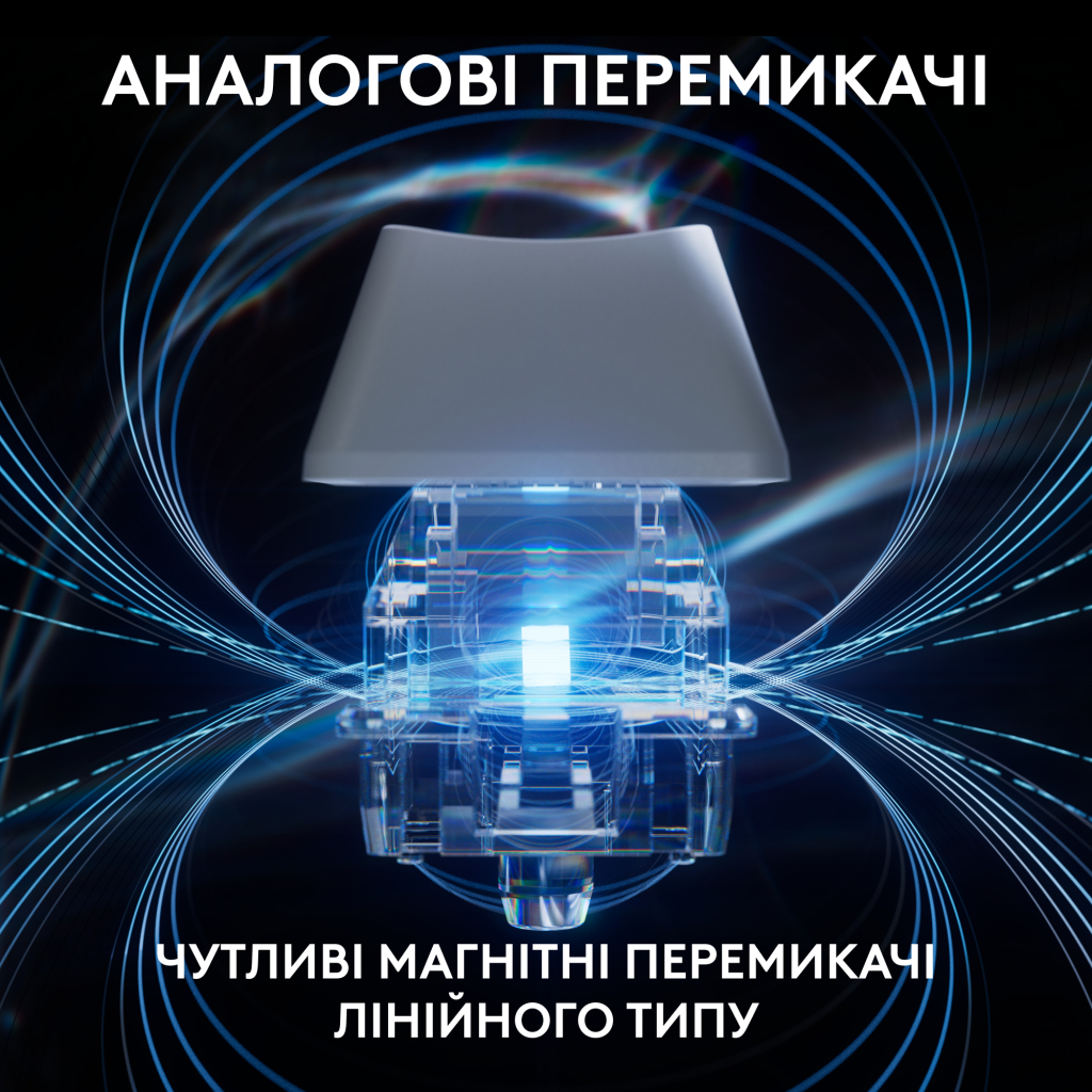 Клавіатура Logitech G PRO X TKL Rapid Linear USB UA White (920-013242) - зображення 6