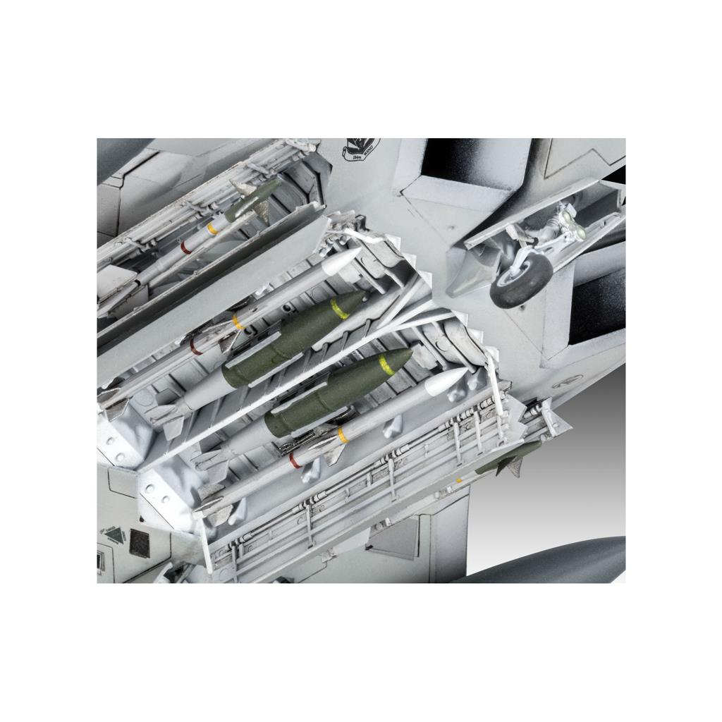 Збірна модель Revell Літак Lockheed Martin F-22A Raptor рівень 4 масштаб 1:72 (RVL-63858) - изображение 7