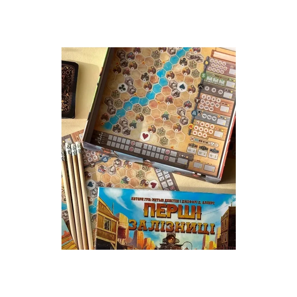 Настільна гра Lord of Boards Перші Залізниці (Pioneer Rails) (укр.) (LOB2318UA) - зображення 5