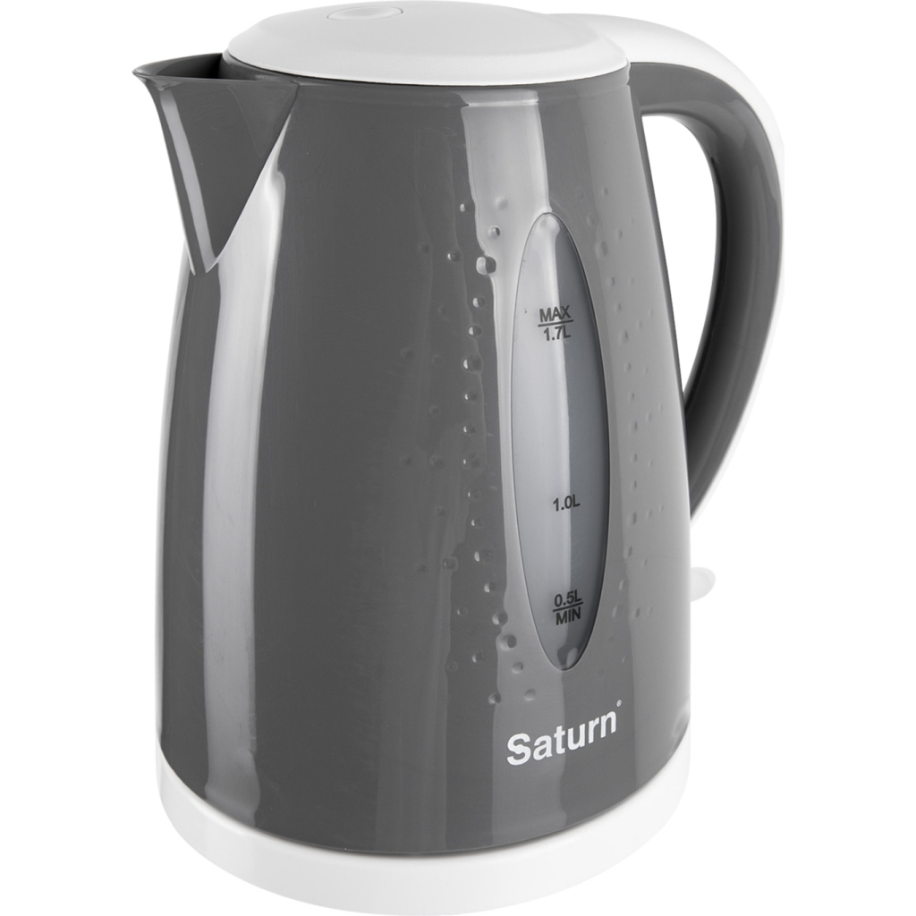 Електрочайник Saturn ST-EK8438U Lt.Grey/White - зображення 3