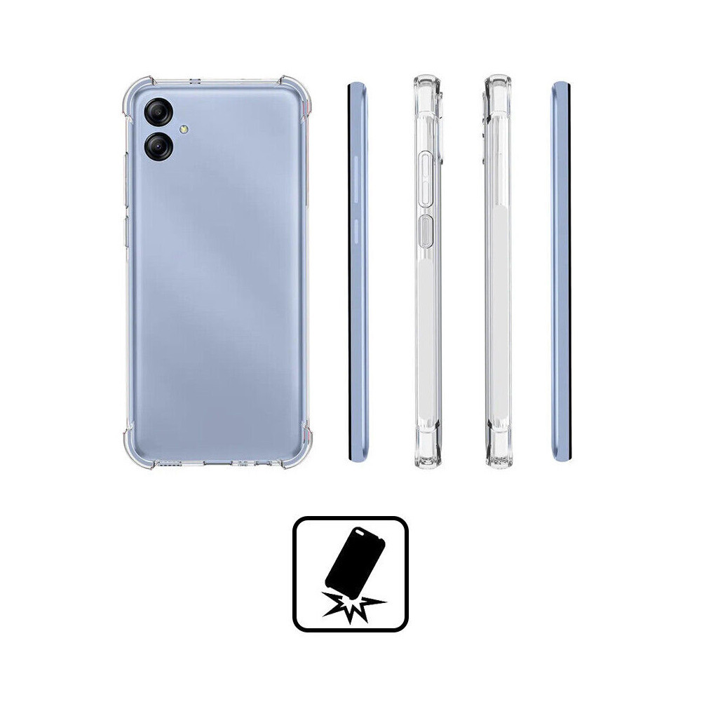 Чохол до мобільного телефона BeCover Anti-Shock Samsung Galaxy A04e SM-A042 Clear (708809) - зображення 3