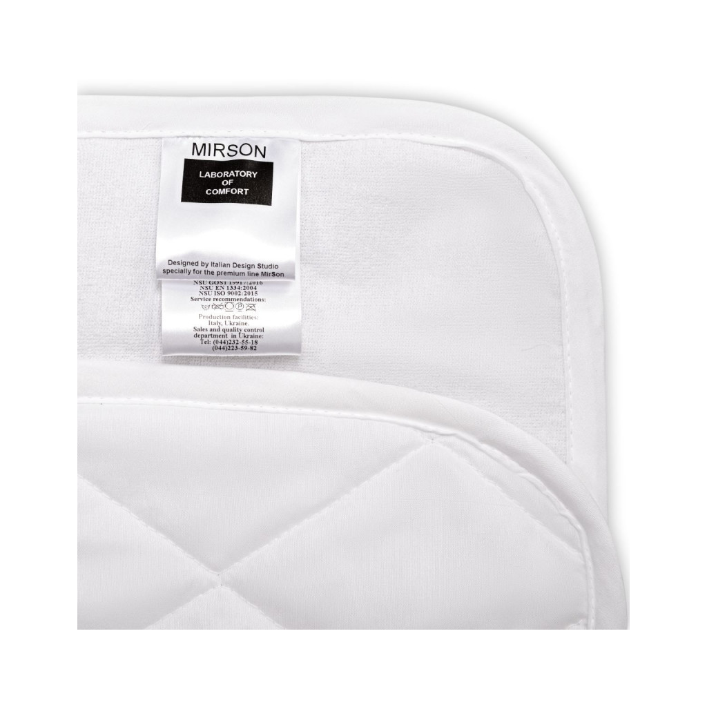 Наматрацник MirSon тенсел (Modal) двосторонній 311 200x200 см (2200000355195) - зображення 3