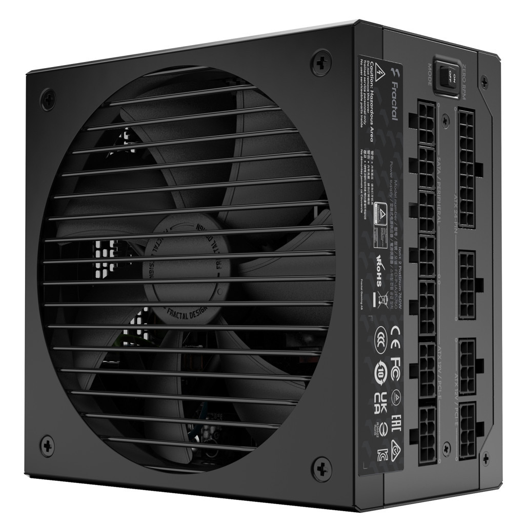 Блок живлення Fractal Design 760W Ion + 2 Platinum (FD-P-IA2P-760-EU) - изображение 2
