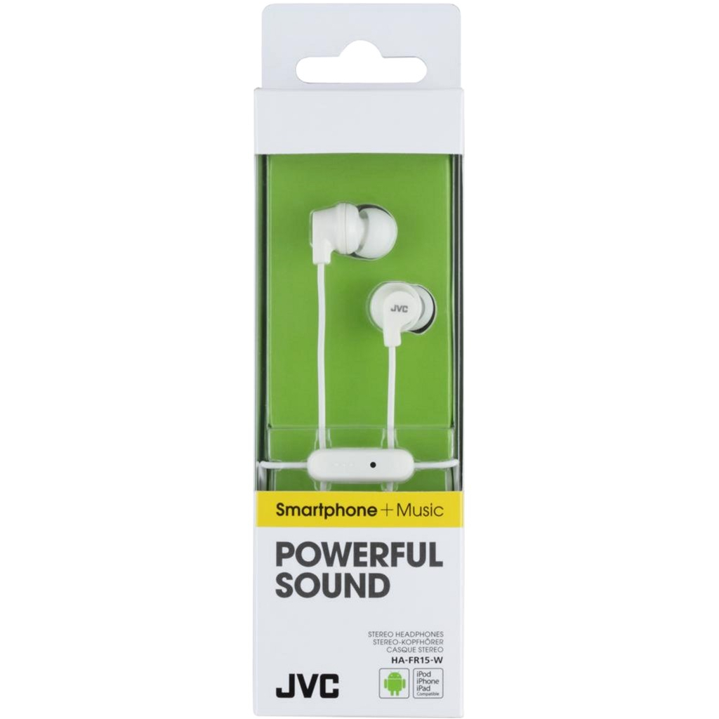 Навушники JVC HA-FR15 White (HA-FR15-W-EF) - зображення 2