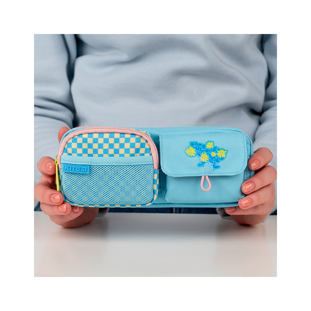 Пенал Kite 2701-1 BE Ukraine (K24-2701-1) - зображення 6