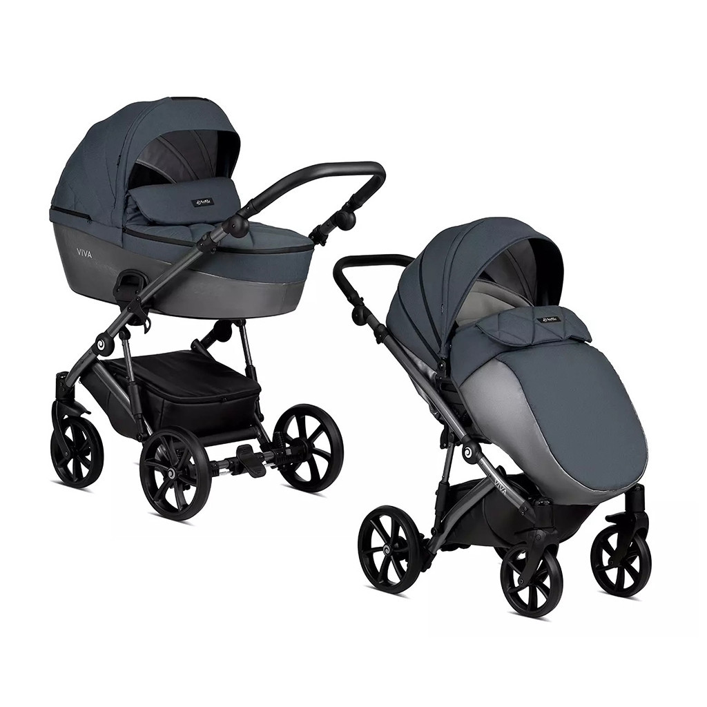 Коляска TUTIS 2 в 1 Viva Luxury Obsidian (1202060) - зображення 1
