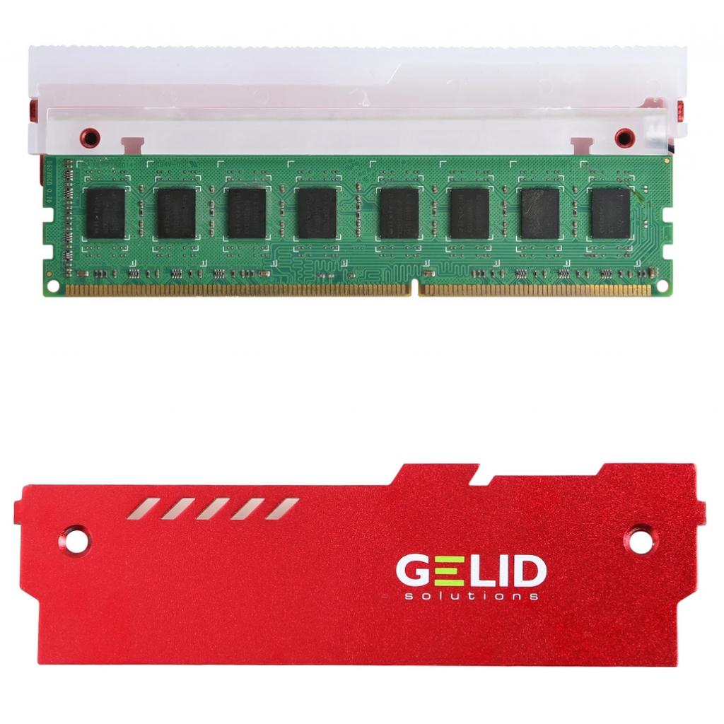 Охолодження для пам'яті Gelid Solutions Lumen RGB RAM Memory Cooling Red (GZ-RGB-02) - зображення 3