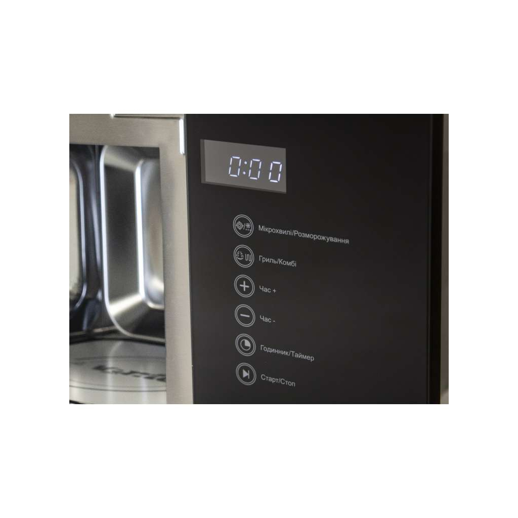 Мікрохвильова піч Ventolux MWBI 20 G BK TC FS - зображення 4