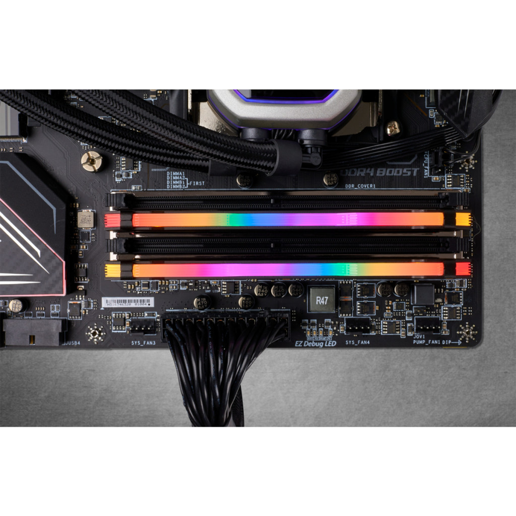 Модуль пам'яті для комп'ютера DDR4 16GB (2x8GB) 3600 MHz Vengeance RGB PRO Corsair (CMW16GX4M2Z3600C18) - зображення 5