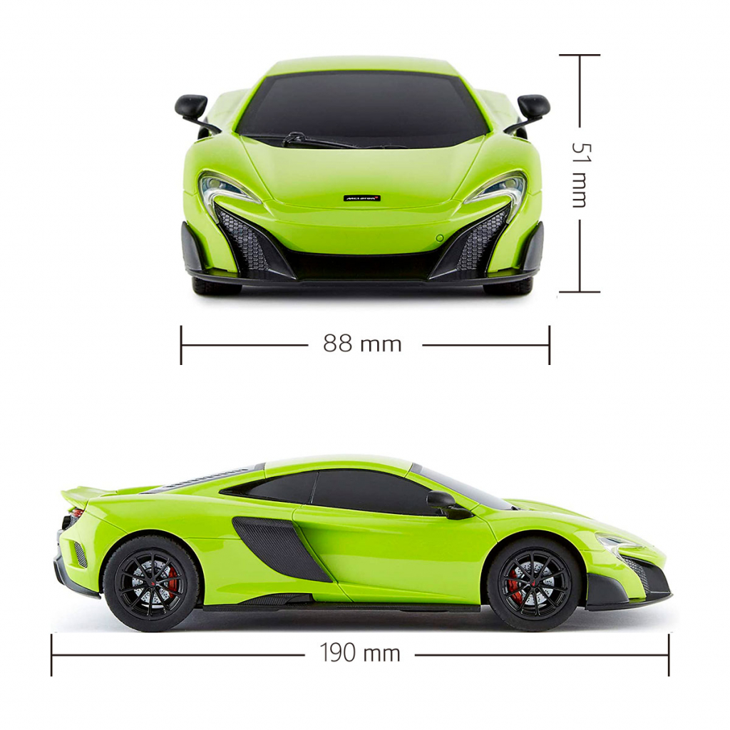 Радіокерована іграшка KS Drive Mclaren 675LT (1:24, 2.4Ghz, зелений) (124GMGR) - зображення 5