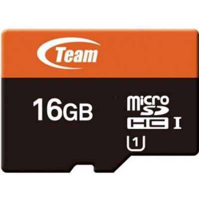 Карта пам'яті Team 16Gb microSDHC class 10 (TUSDH16GUHS05) - зображення 1