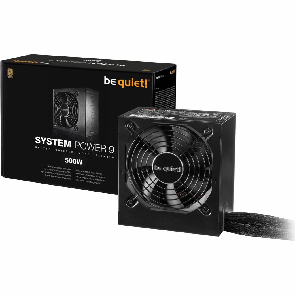 Блок живлення Be quiet! 500W System Power 9 (BN246) - изображение 3