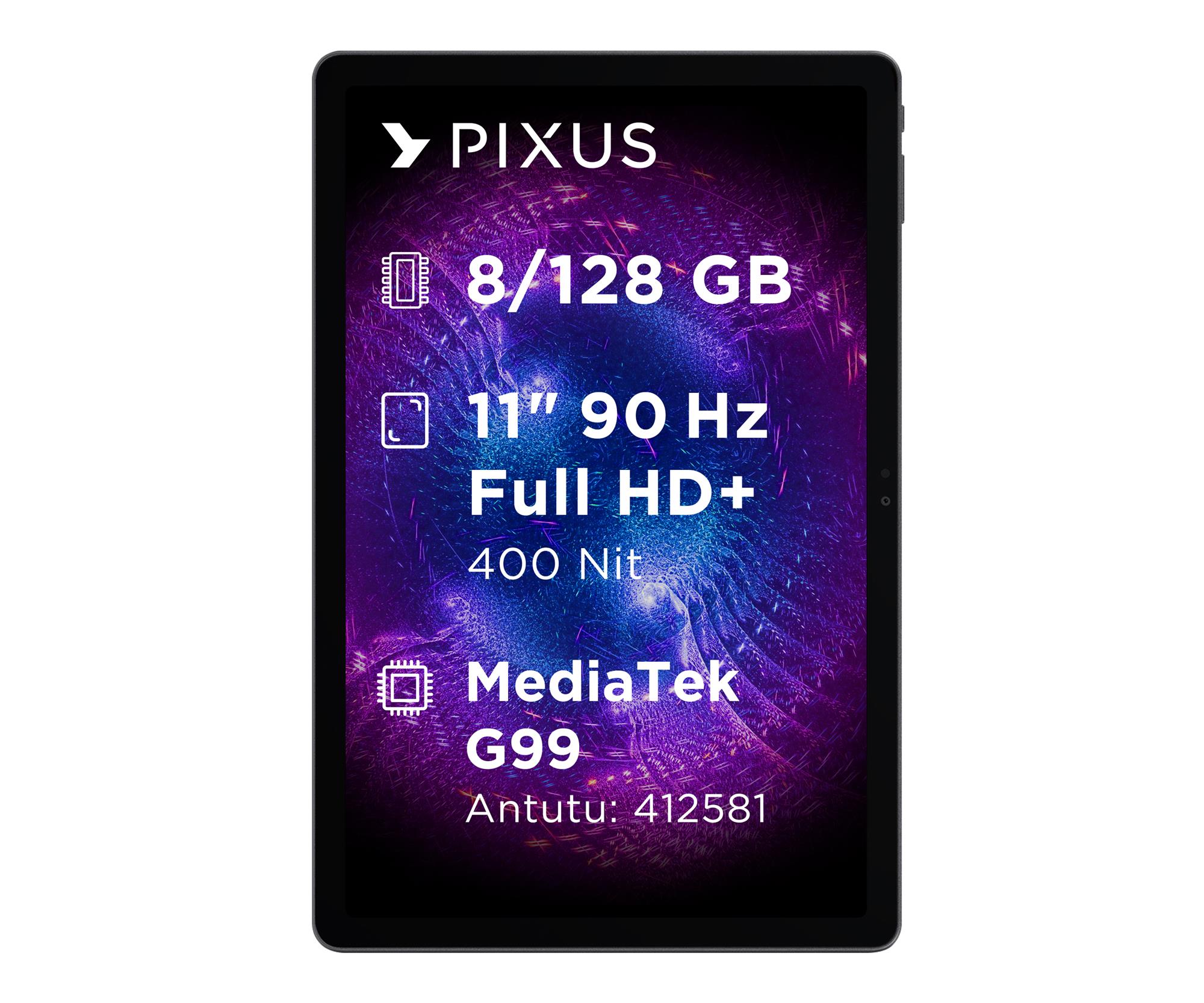 Планшет Pixus Titan 11" 8/128GB 4G Grey - зображення 1
