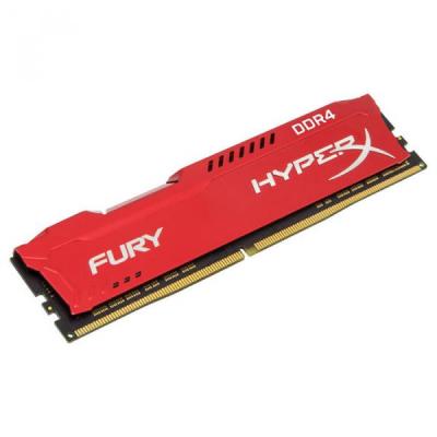 Модуль пам'яті для комп'ютера DDR4 8GB 2133 MHz HyperX FURY Red Kingston Fury (ex.HyperX) (HX421C14FR2/8) - зображення 2