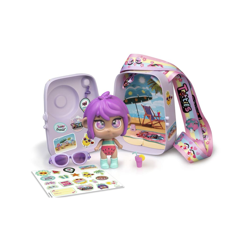 Лялька Trotties Міні-лялька Мел з фотоапаратом, бузкова (TFT21000D) - зображення 3