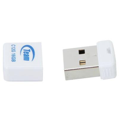 USB флеш накопичувач Team 16GB C12G White USB 2.0 (TC12G16GW01) - зображення 3