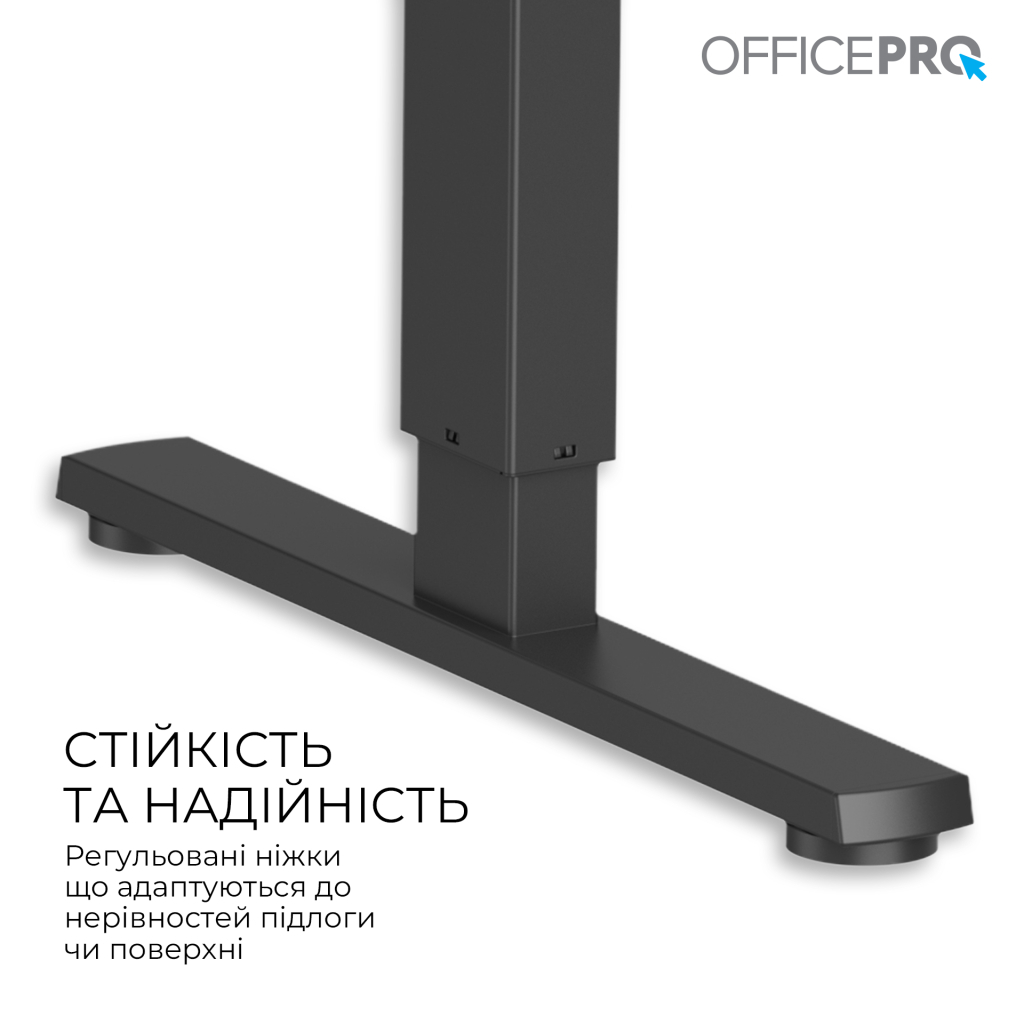 Комп'ютерний стіл OfficePro ODE1880B Black (ODE1880B) - зображення 9