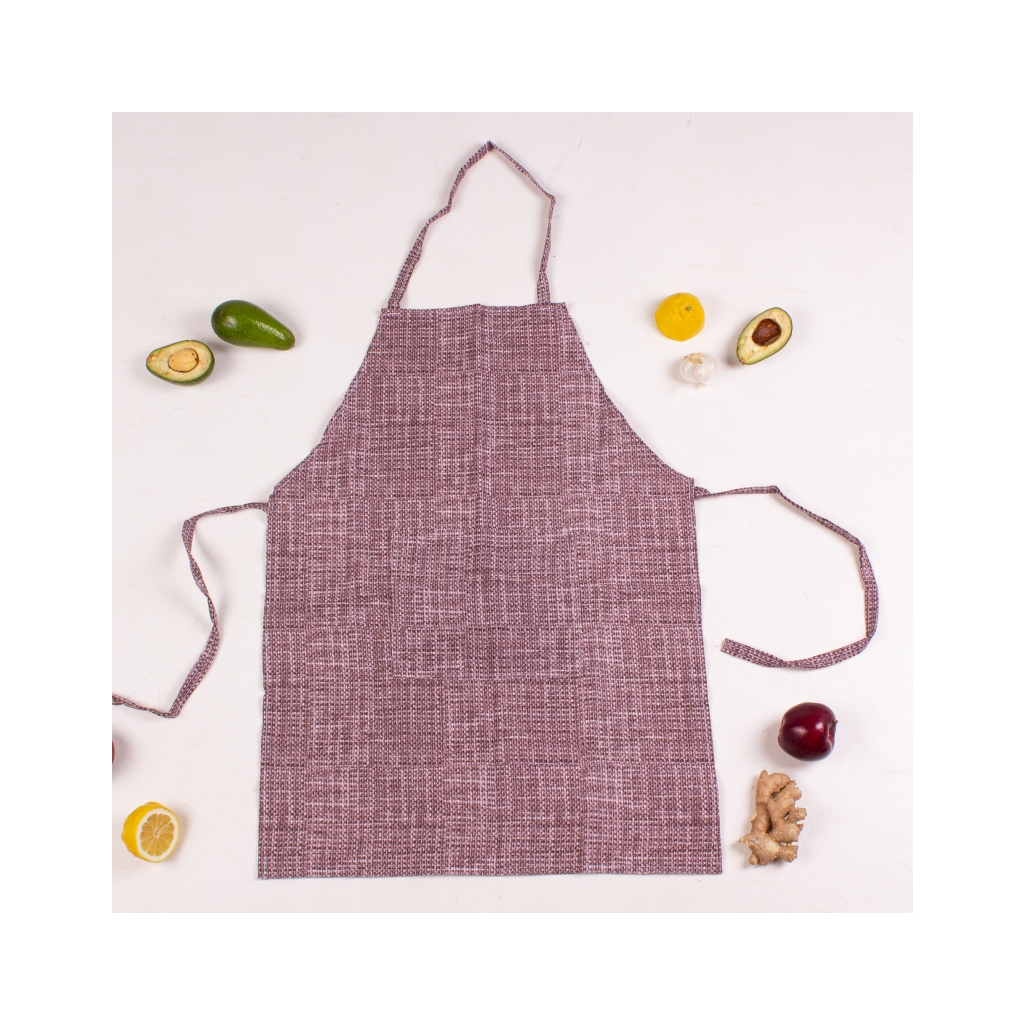 Фартух MirSon рогожа/напівпанама №208 - Chocolate binding (2200006754114) - зображення 2