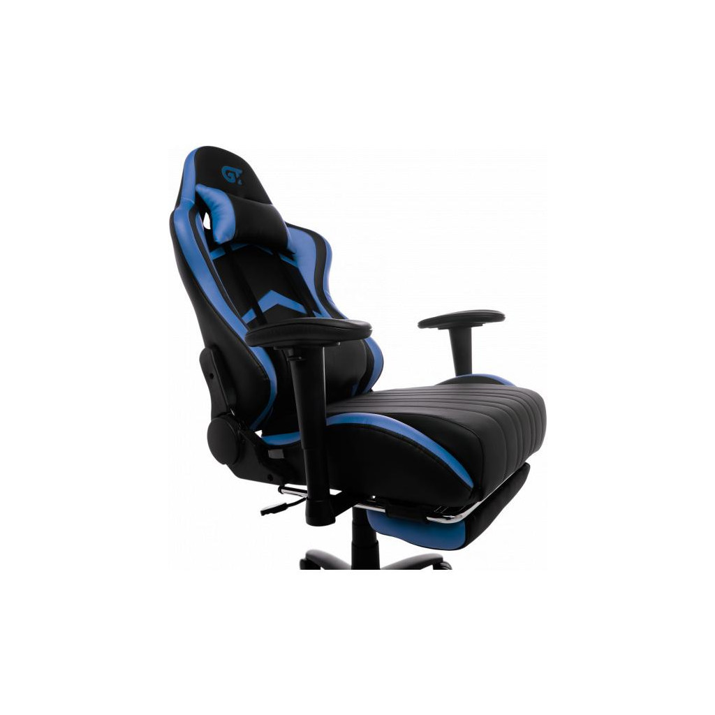 Крісло ігрове GT Racer X-2534-F Black/Blue - зображення 8