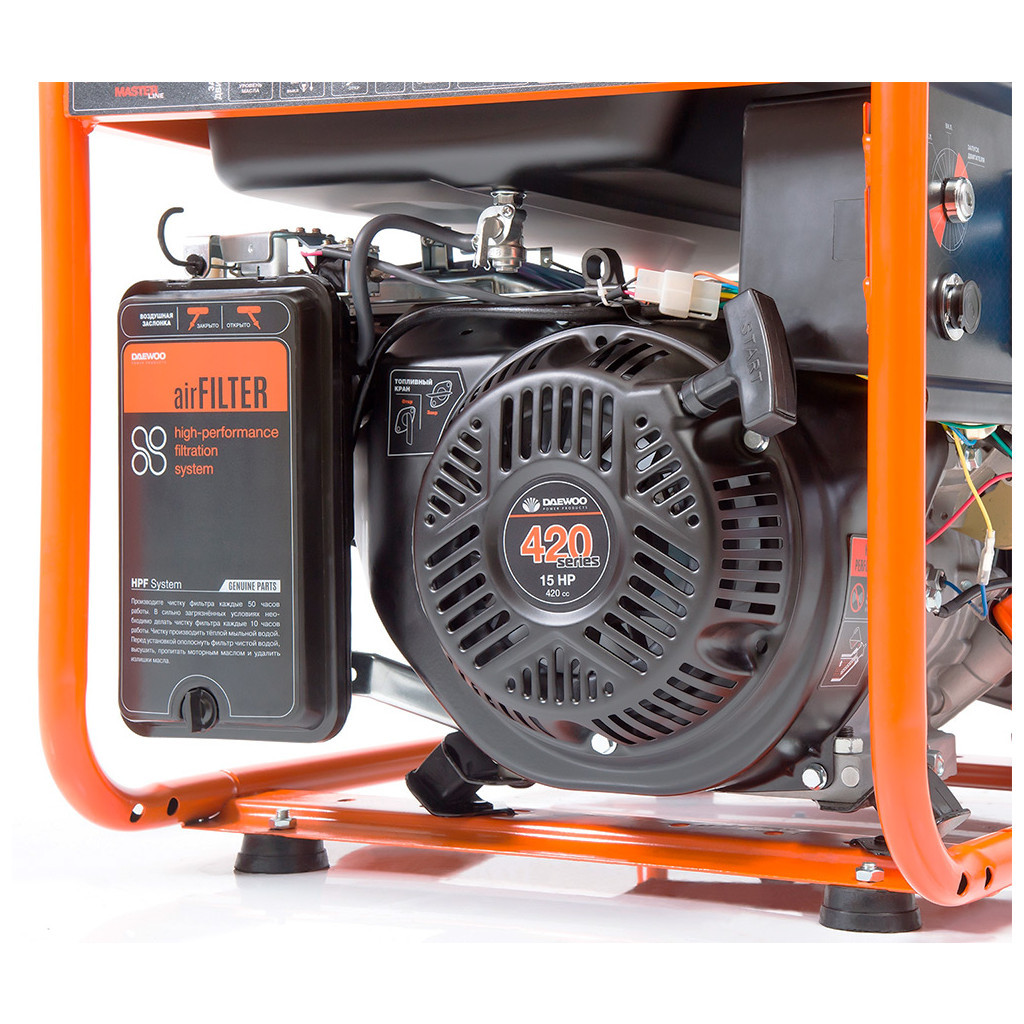 Генератор Daewoo GDA 7500E-3 6,5kW (GDA7500E-3) - зображення 4