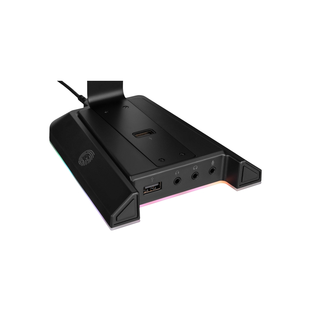 Підставка для гарнітури 2E Gaming GST320 RGB 7.1 USB Black (2E-GST320UB) - зображення 5