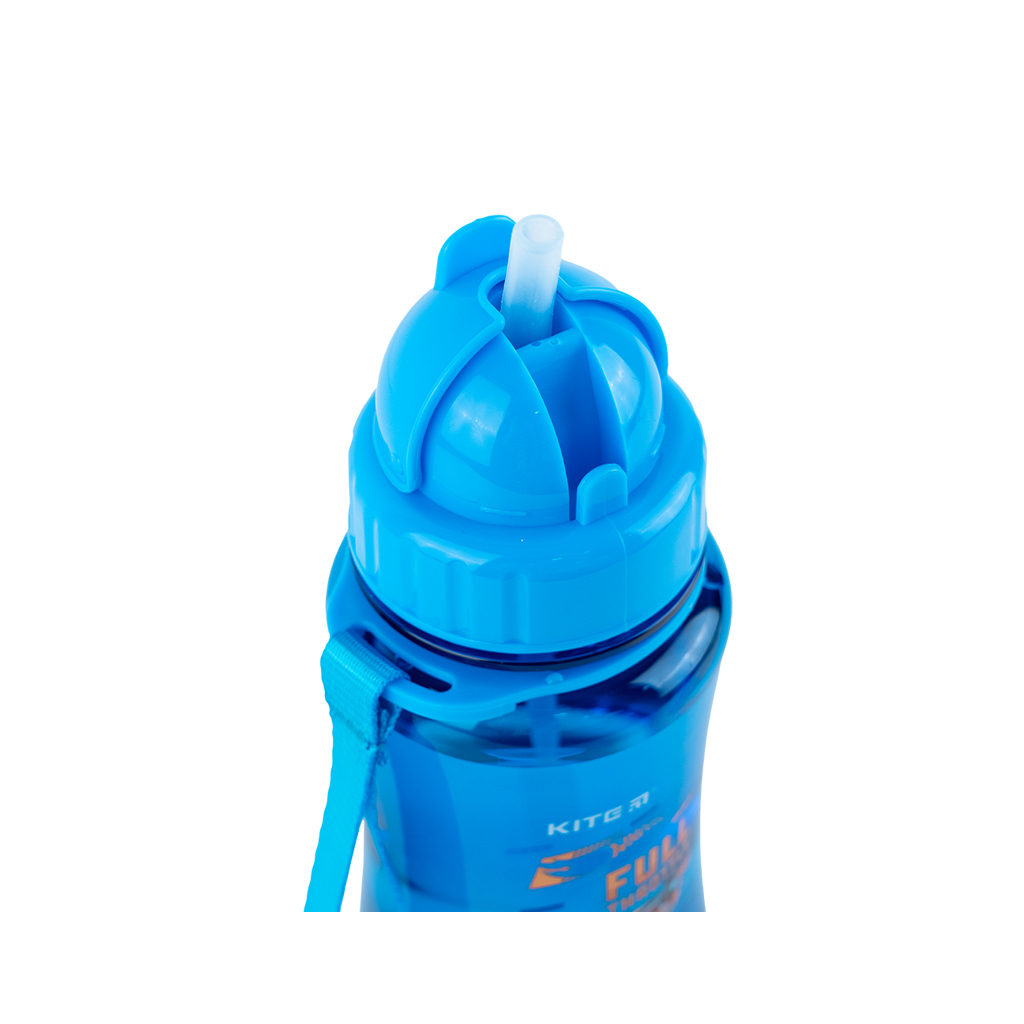 Поїльник-непроливайка Kite Hot Wheels HW24-399, 350 мл, синя (HW24-399) - зображення 2