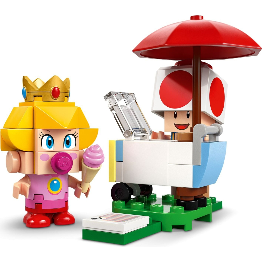 Конструктор LEGO Super Mario Mario Kart – Baby Peach & Grand Prix. Набір (72036) - зображення 5