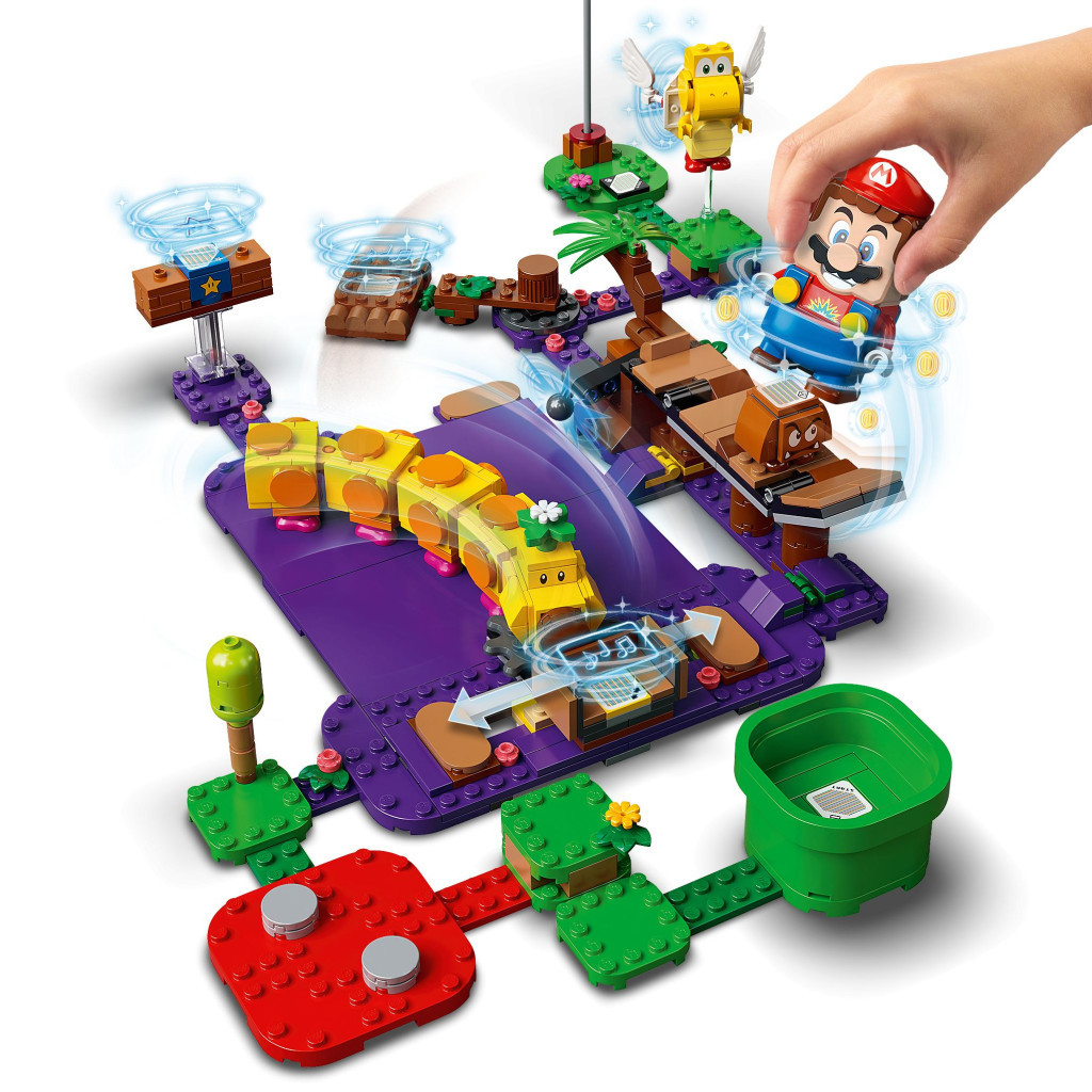 Конструктор LEGO Super Mario Отруйне болото гусениці (71383) - зображення 6