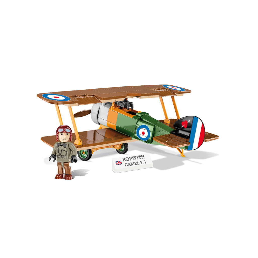 Конструктор Cobi Перша Світова Війна Літак Сопвич Кемел F1, 176 деталей (COBI-2987) - зображення 6