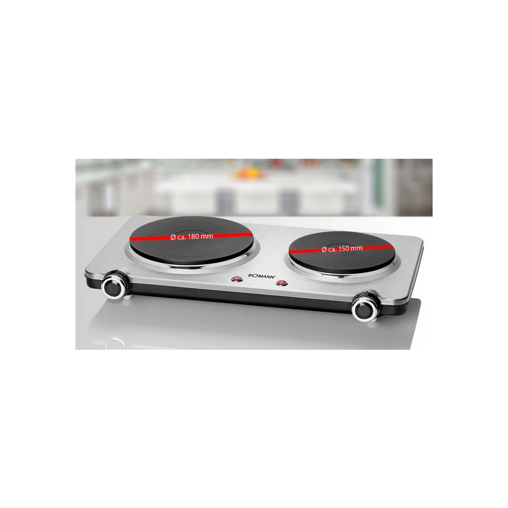 Настільна плита Bomann DKP 5033 CB - зображення 6