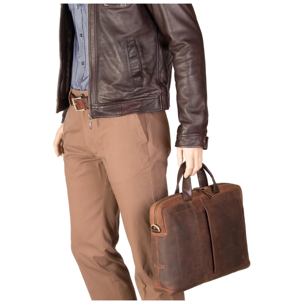 Сумка Visconti TC76 Octo 13 Havana Tan (TC76 TAN) - зображення 8