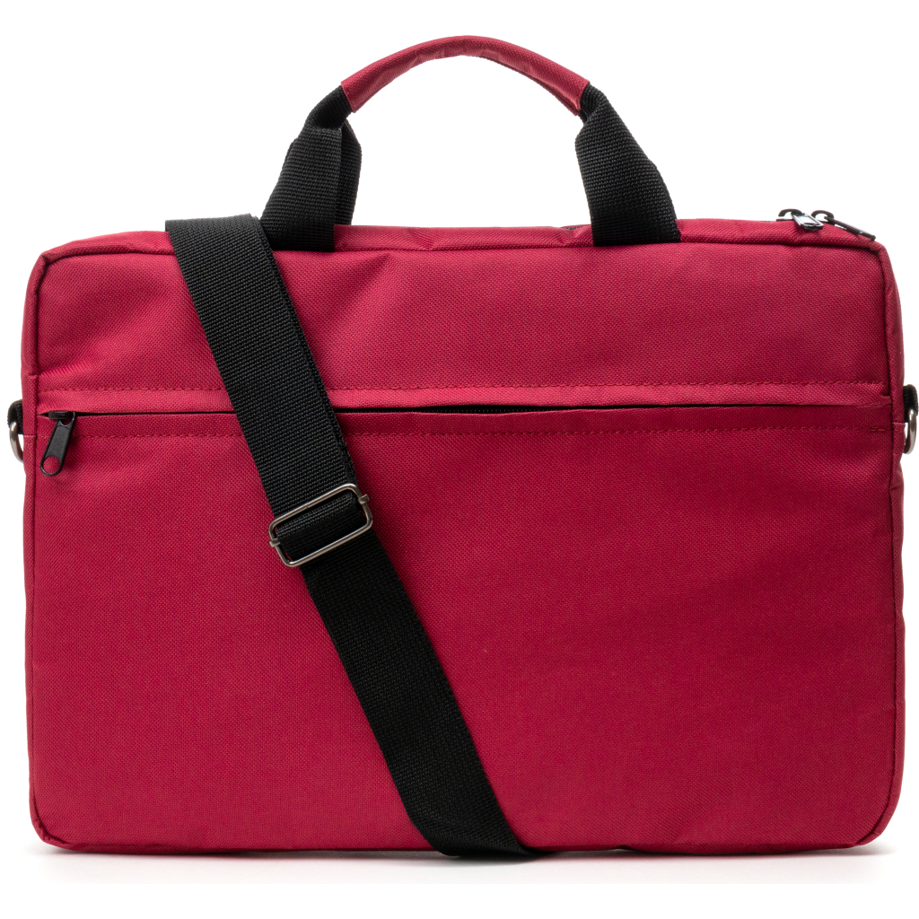 Сумка для ноутбука Vinga 15.6" NB1502 Burgundy, white print (NB1502UWBY) - зображення 5