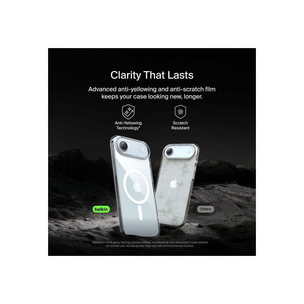 Чохол до мобільного телефона Belkin Magnetic Protective Clear iPhone Air (MSA033HQCL) - зображення 6