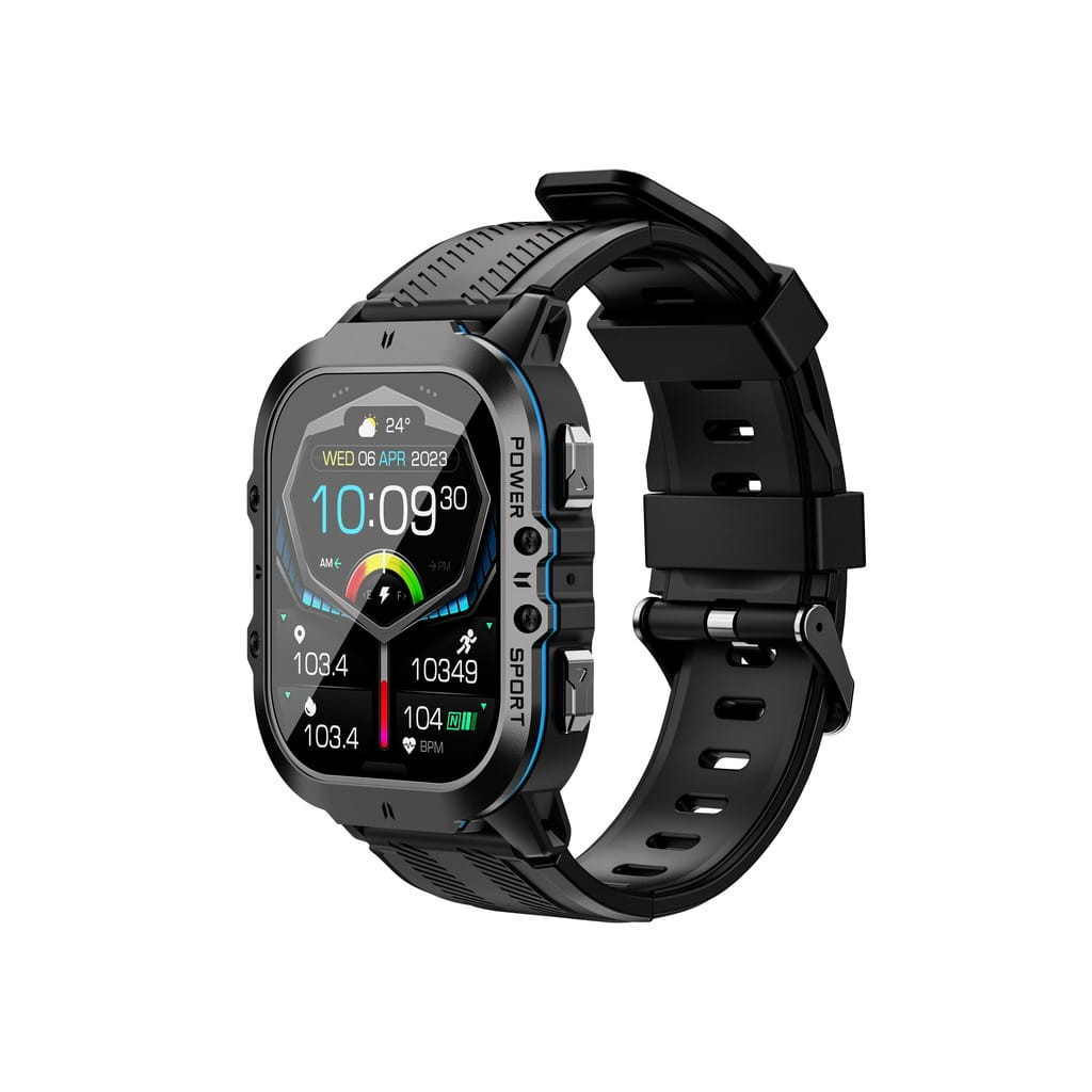 Смарт-годинник OUKITEL BT20 Black-blue (6931940742160) - зображення 1