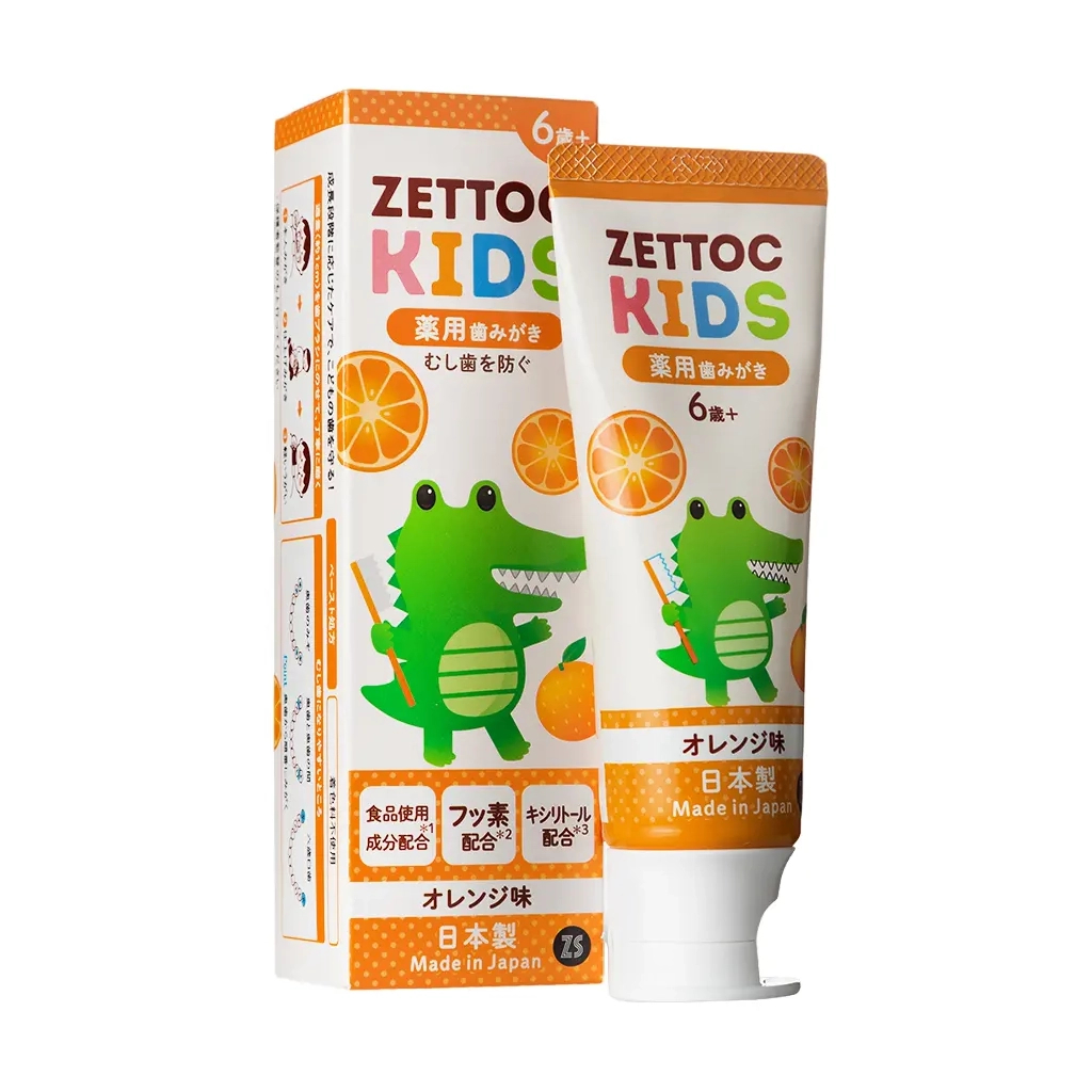 Дитяча зубна паста Zettoc Nippon зі смаком апельсину 70 г (4582118955312) - зображення 2
