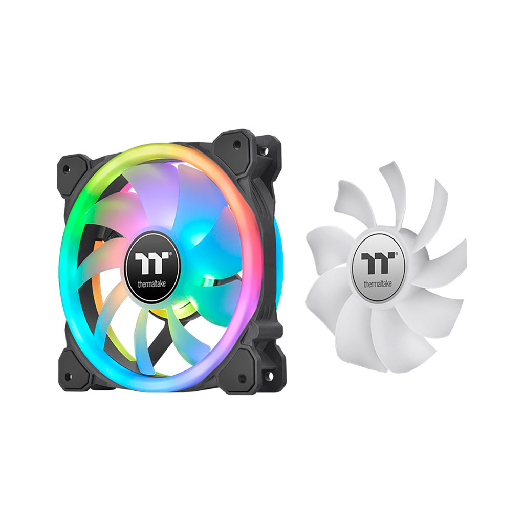 Кулер до корпусу ThermalTake SWAFAN 14 RGB Radiator Fan TT Premium Edition 3 Pack/Fan/14025 (CL-F138-PL14SW-A) - зображення 3