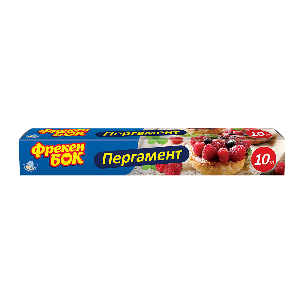 Папір для випічки пергаментний Фрекен БОК 10 м (4823071643435) - зображення 1