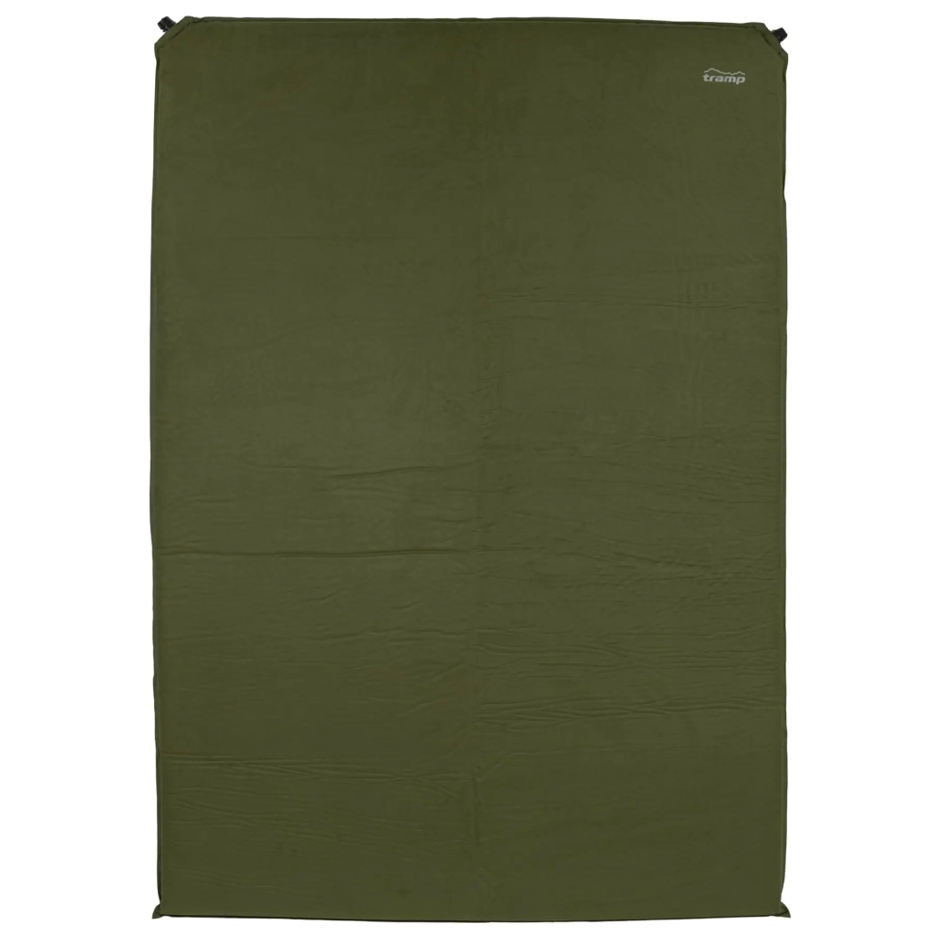 Туристичний килимок Tramp Comfort Double 5 cm dark-olive (UTRI-011-dark-olive) - зображення 1