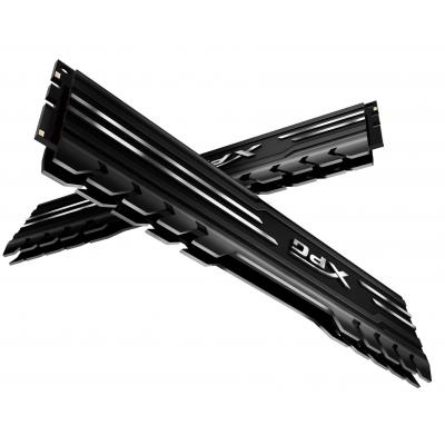 Модуль пам'яті для комп'ютера DDR4 32GB (2x16GB) 2800 MHz XPG GD10-HS Black ADATA (AX4U2800316G16-DBG) - зображення 3
