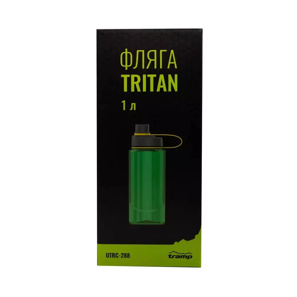 Пляшка для води Tramp Тритан 1 л Green (UTRC-288-green) - зображення 12