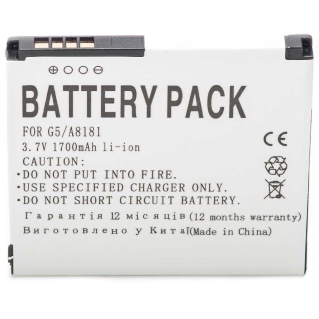 Акумуляторна батарея PowerPlant HTC Desire (Bravo, A8181), Google Nexus One (DV00DV6055) - зображення 1