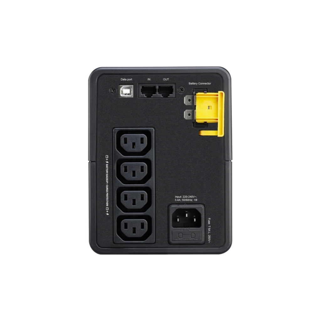 Пристрій безперебійного живлення APC Back-UPS 750VA, IEC (BX750MI) - зображення 3