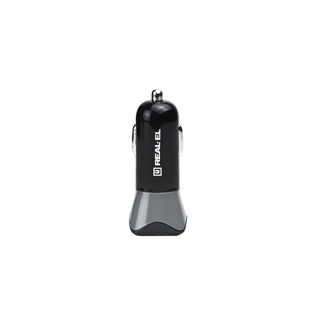 Зарядний пристрій REAL-EL CA-30 black (EL123160011) - зображення 2