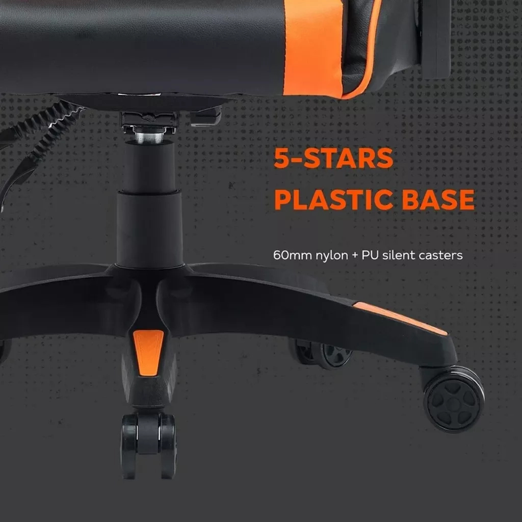 Крісло ігрове Canyon Core SGCH2 Black/Orange (CNE-SGCH2) - зображення 8