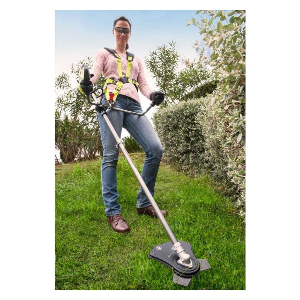 Тример садовий Ryobi ONE+ RBC18X20B4F, акумуляторний, 18В, АКБ 1х4Ач, диск/ліска. (5133003713) - изображение 3